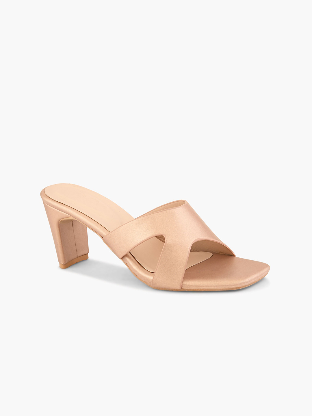Elevato Basics Women Open Toe Block Heel Sandals