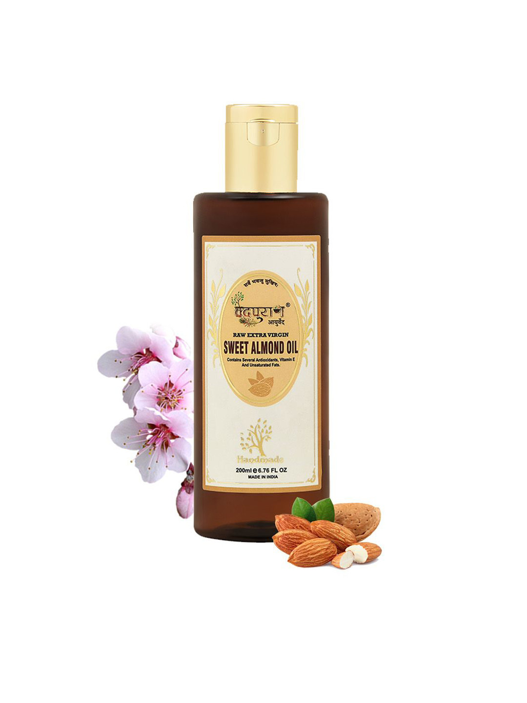 VEDPURAN Sweet Almond Oil - 200 ml