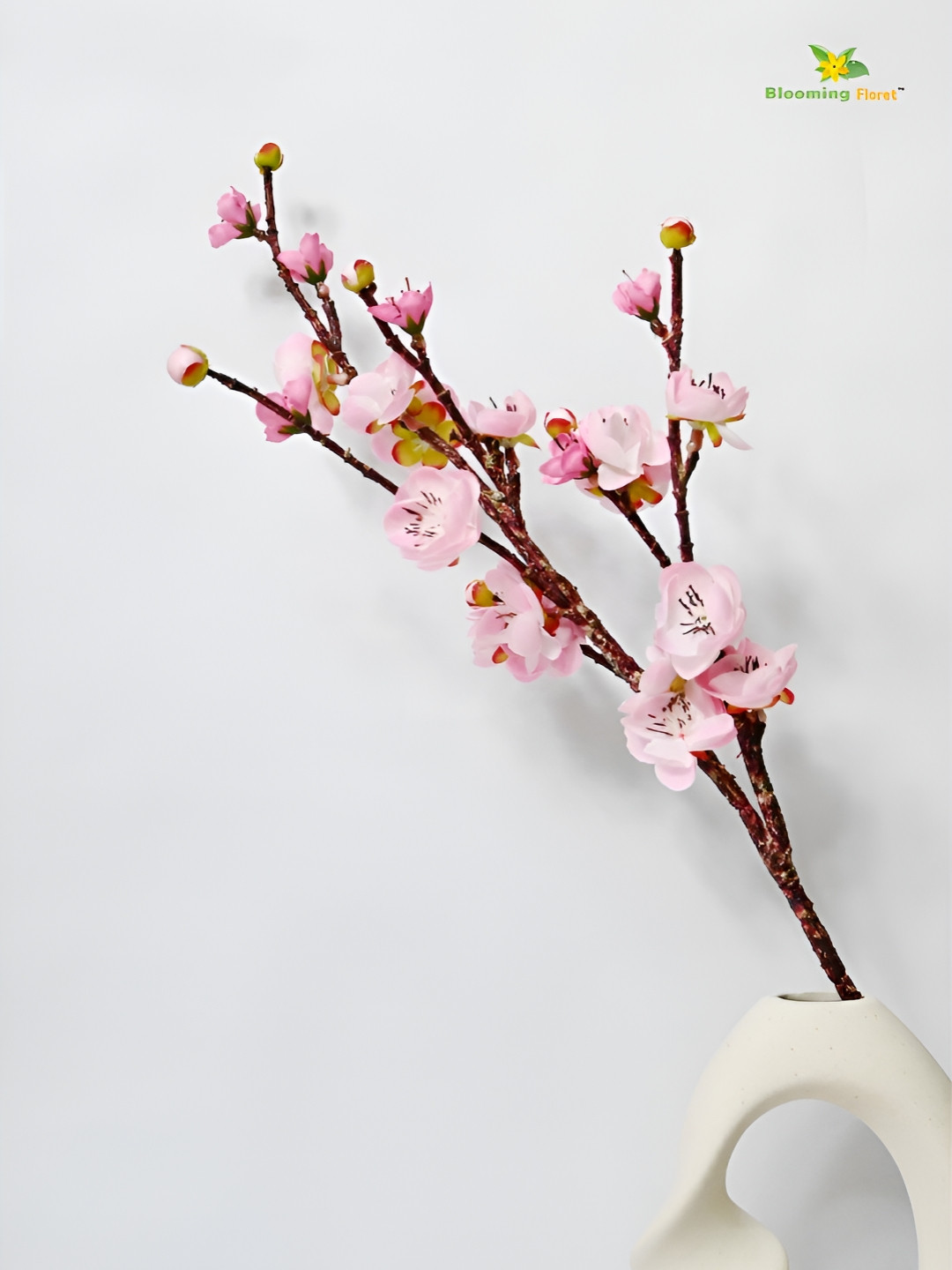 Blooming Floret Pink Blossom Artificial Flower