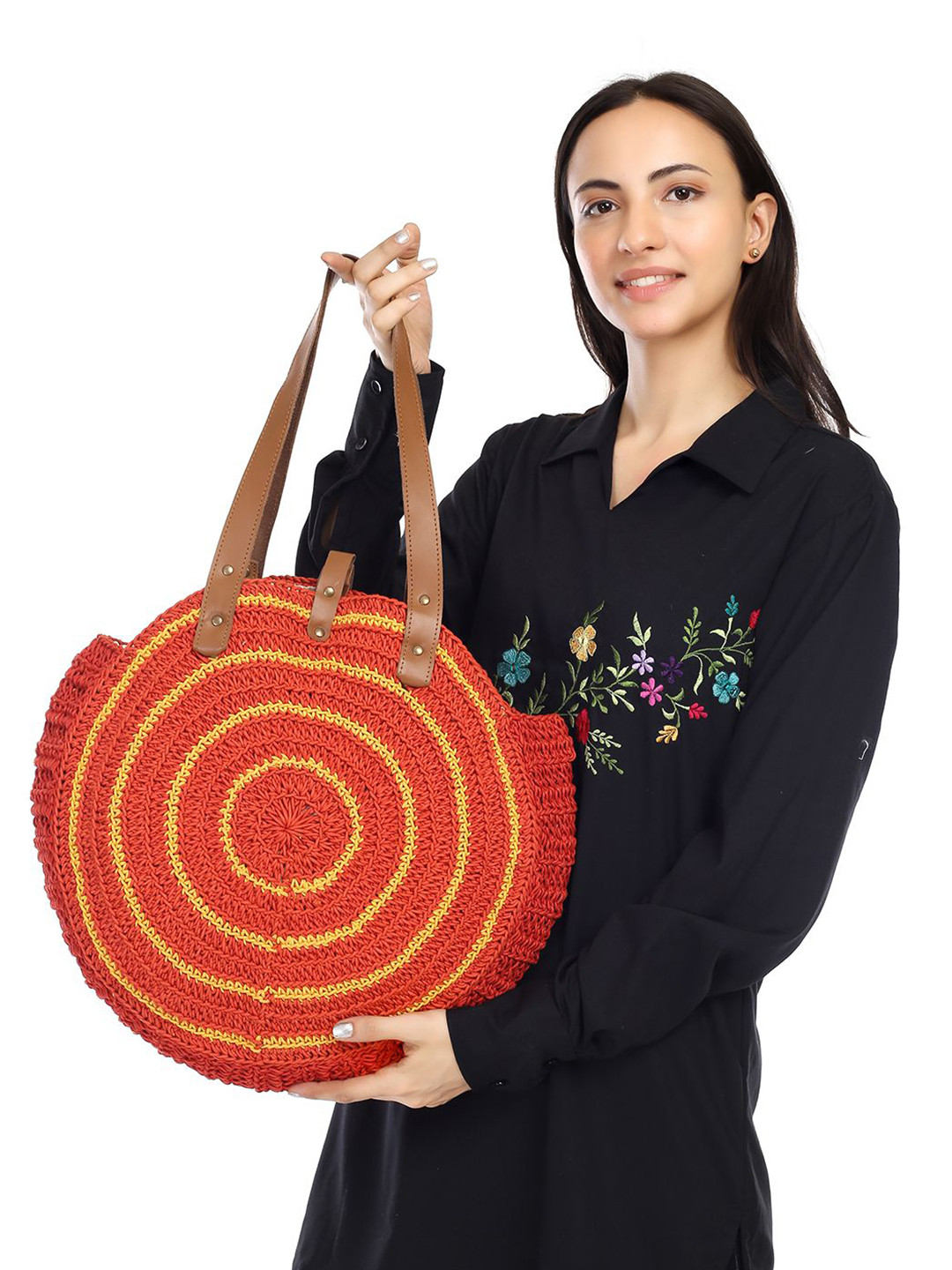 ITIHASIKALA Women United Urbane Crochet Shoulder Bag