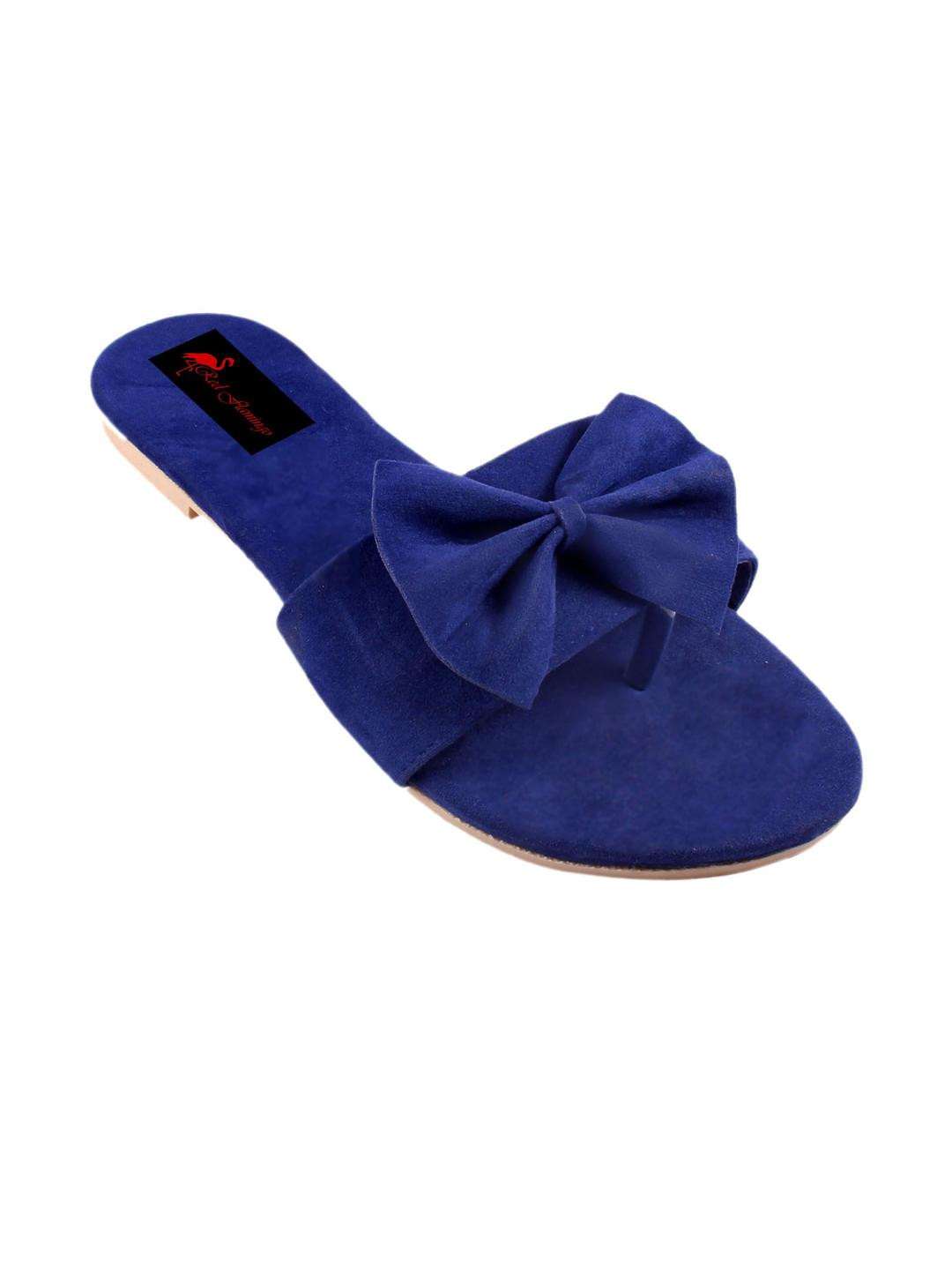 Red Flamingo Girls Velvet Oxfords