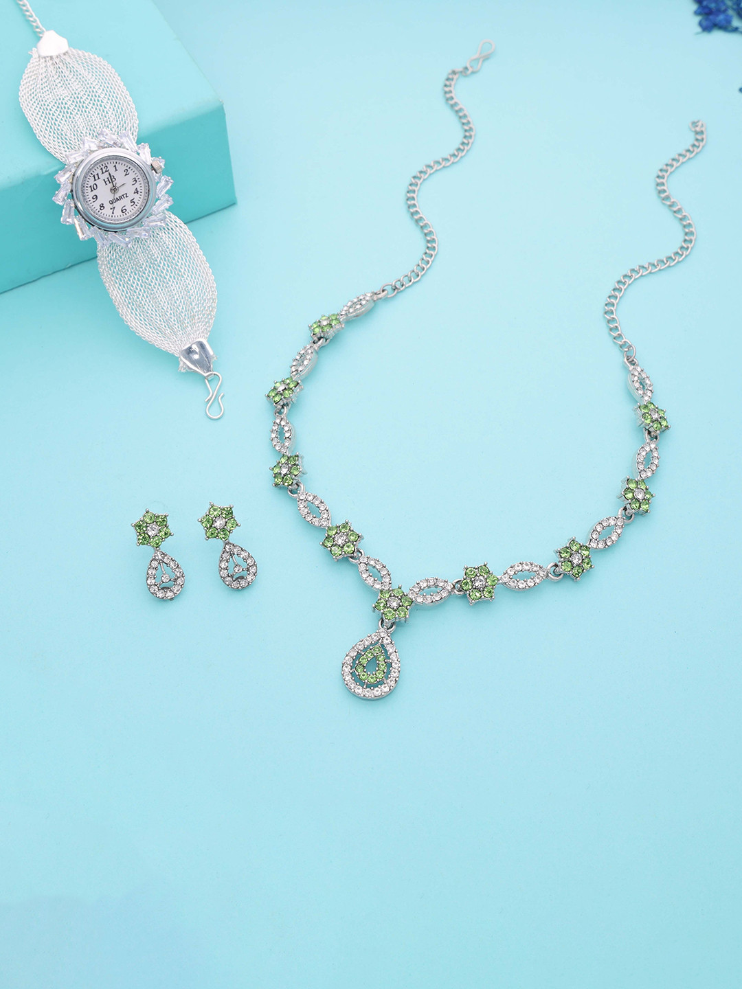 Anouk Gold-Plated Bracelet & Necklace Set
