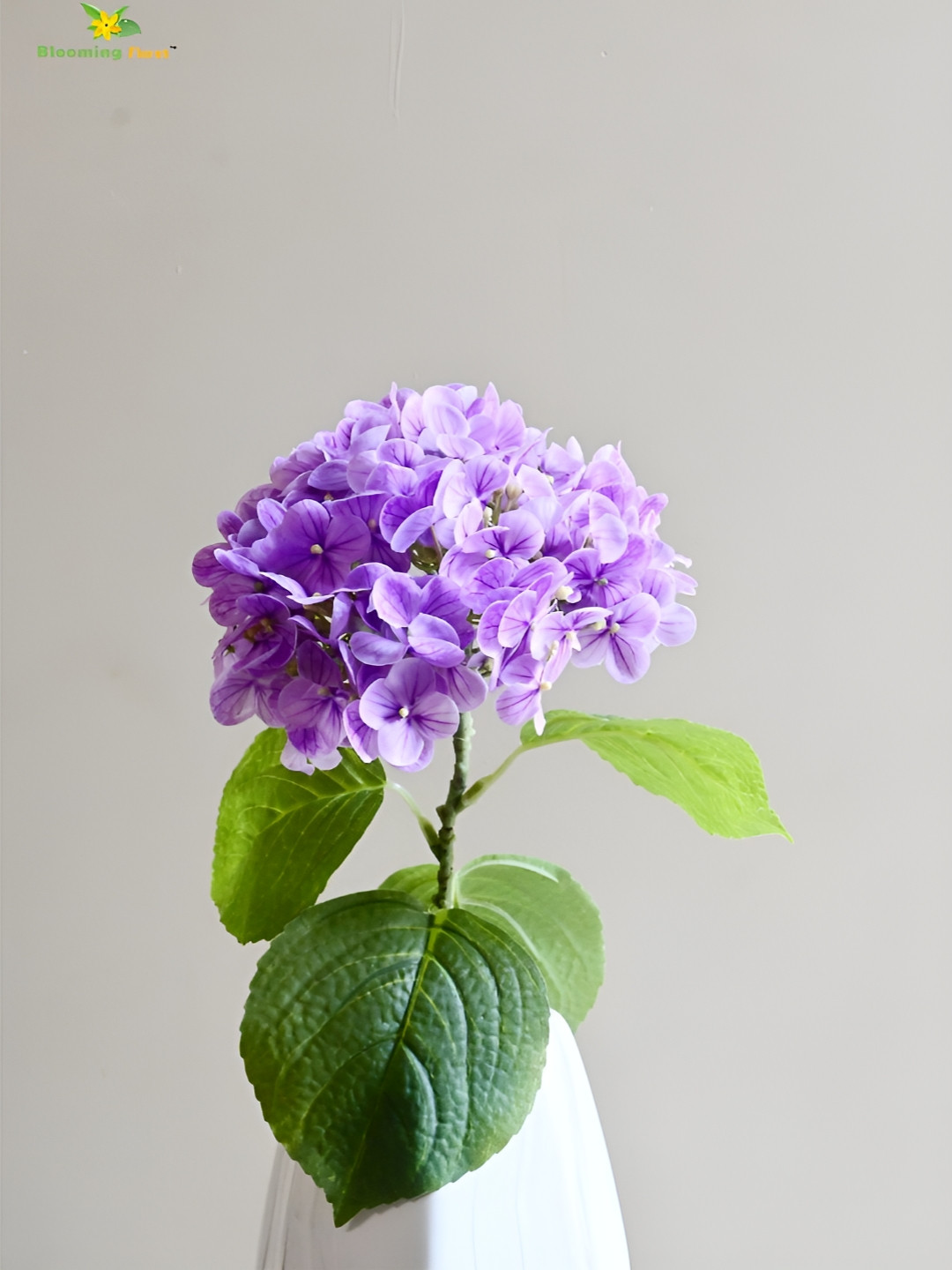 Blooming Floret Purple Hydrangea Artificial Flower