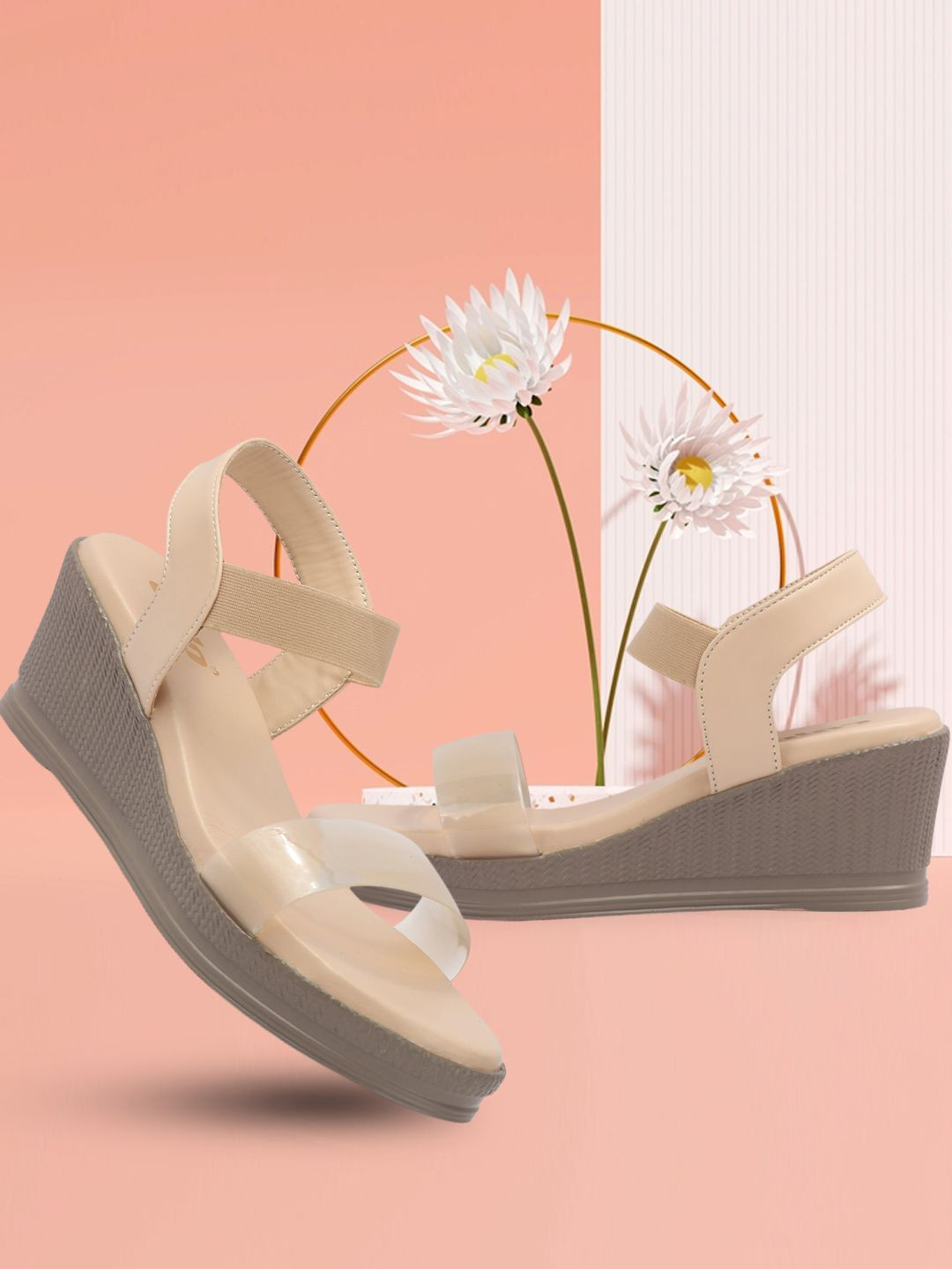 Colo Women Open Toe Wedge Heel Sandals