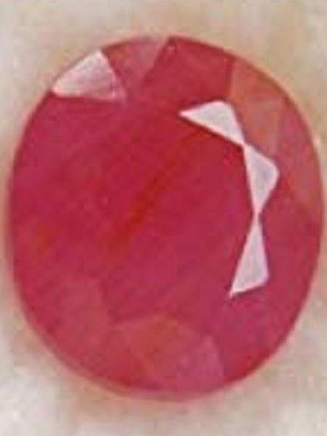 Sidharth Gems Stone Ruby Ring