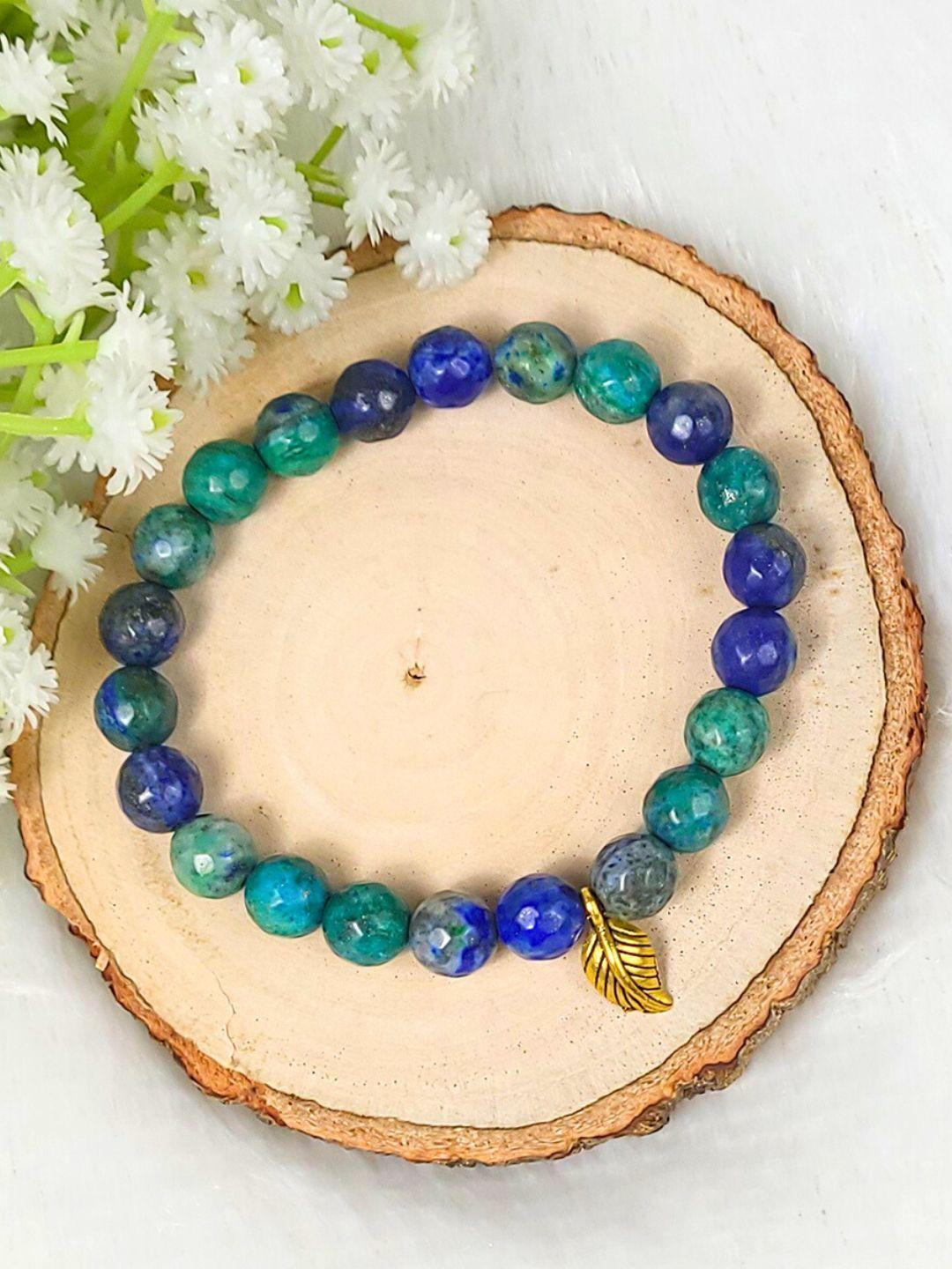 Calminds Unisex Azurite crystal Bracelet