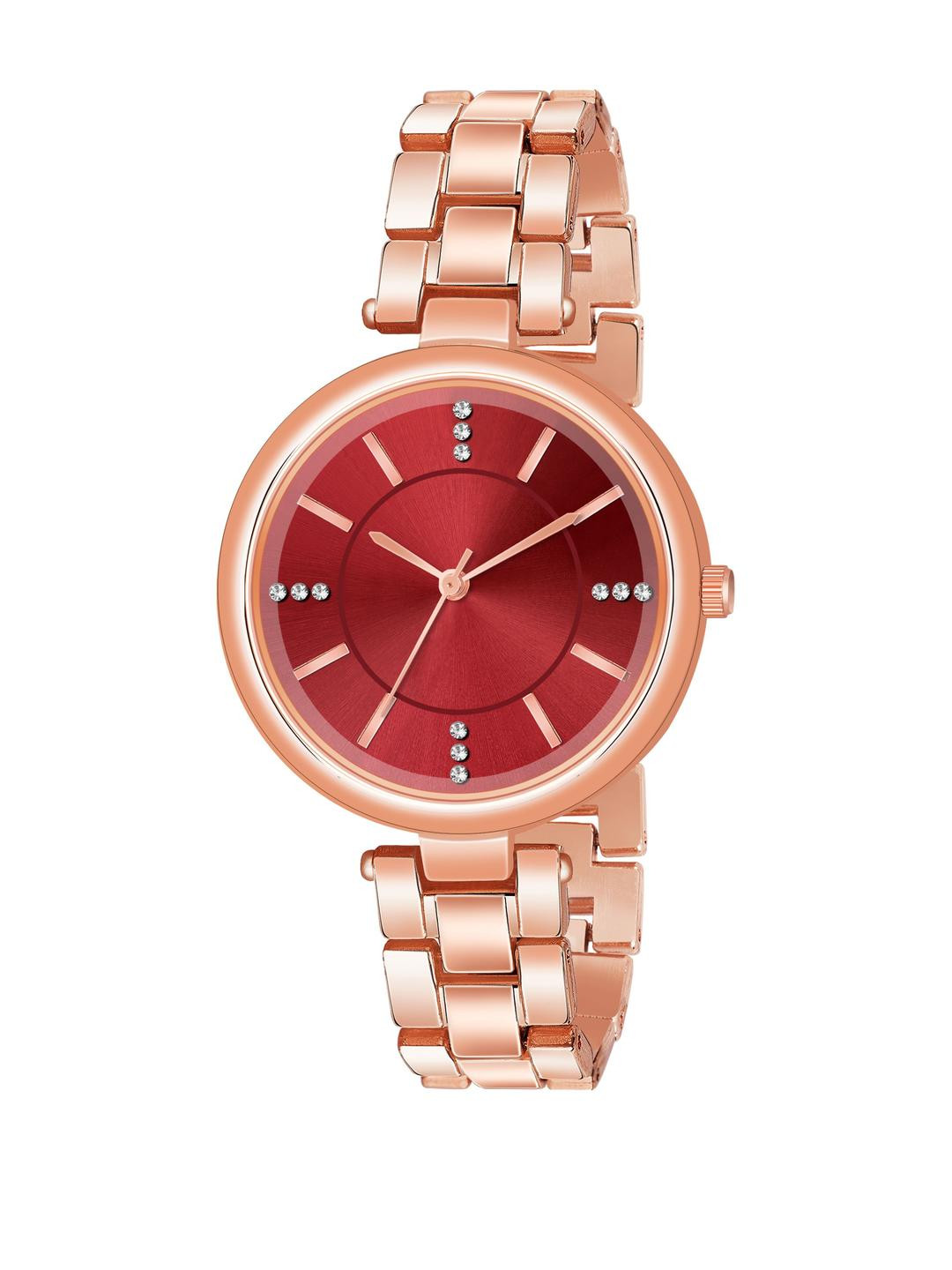 SZN Women's Stainless-Steel Straps Analogue Watch