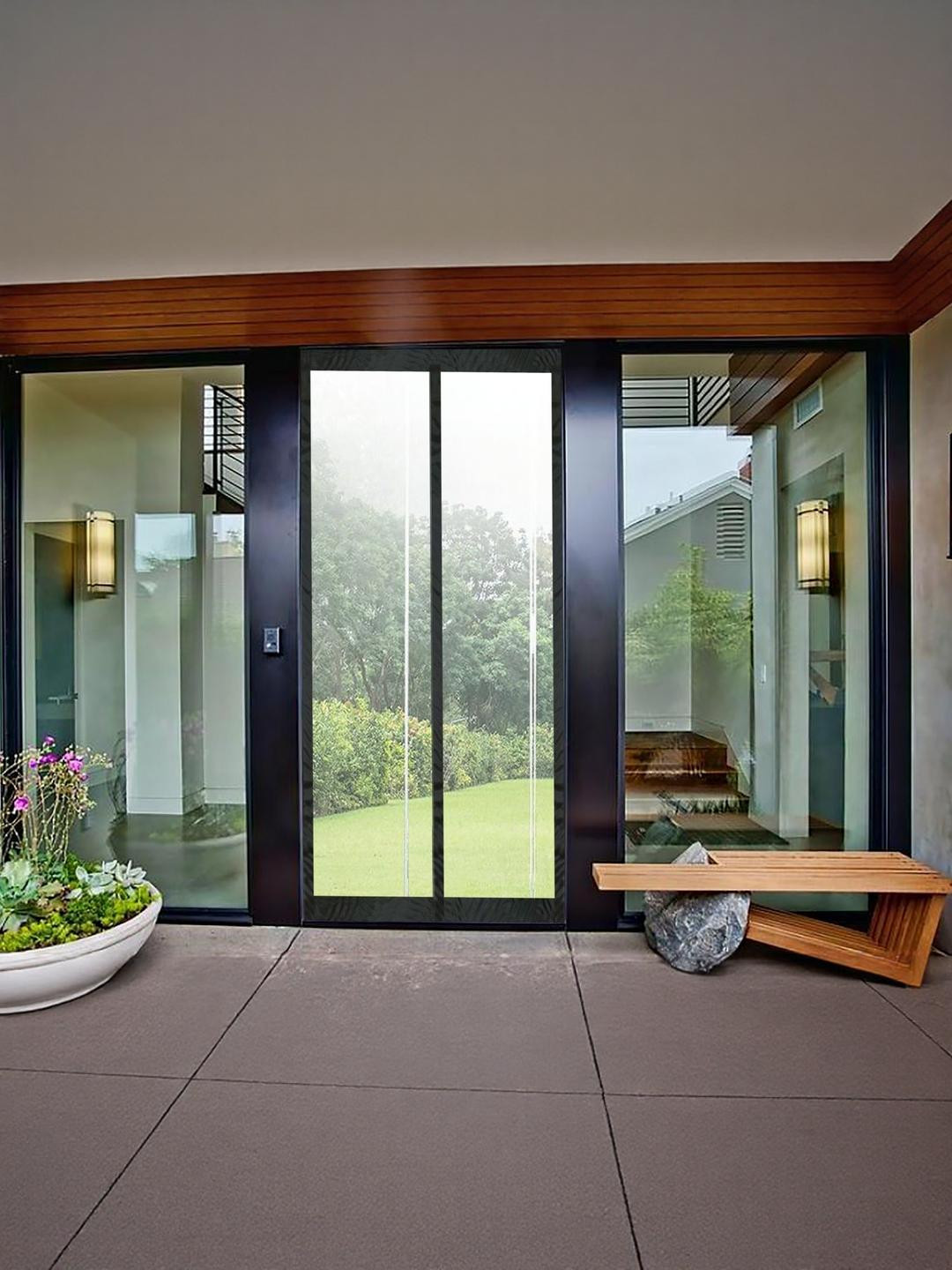 Stylista Transparent Insulated Magnetic Door Curtain - 38 x 118 inch - PVC thickness 0.3mm