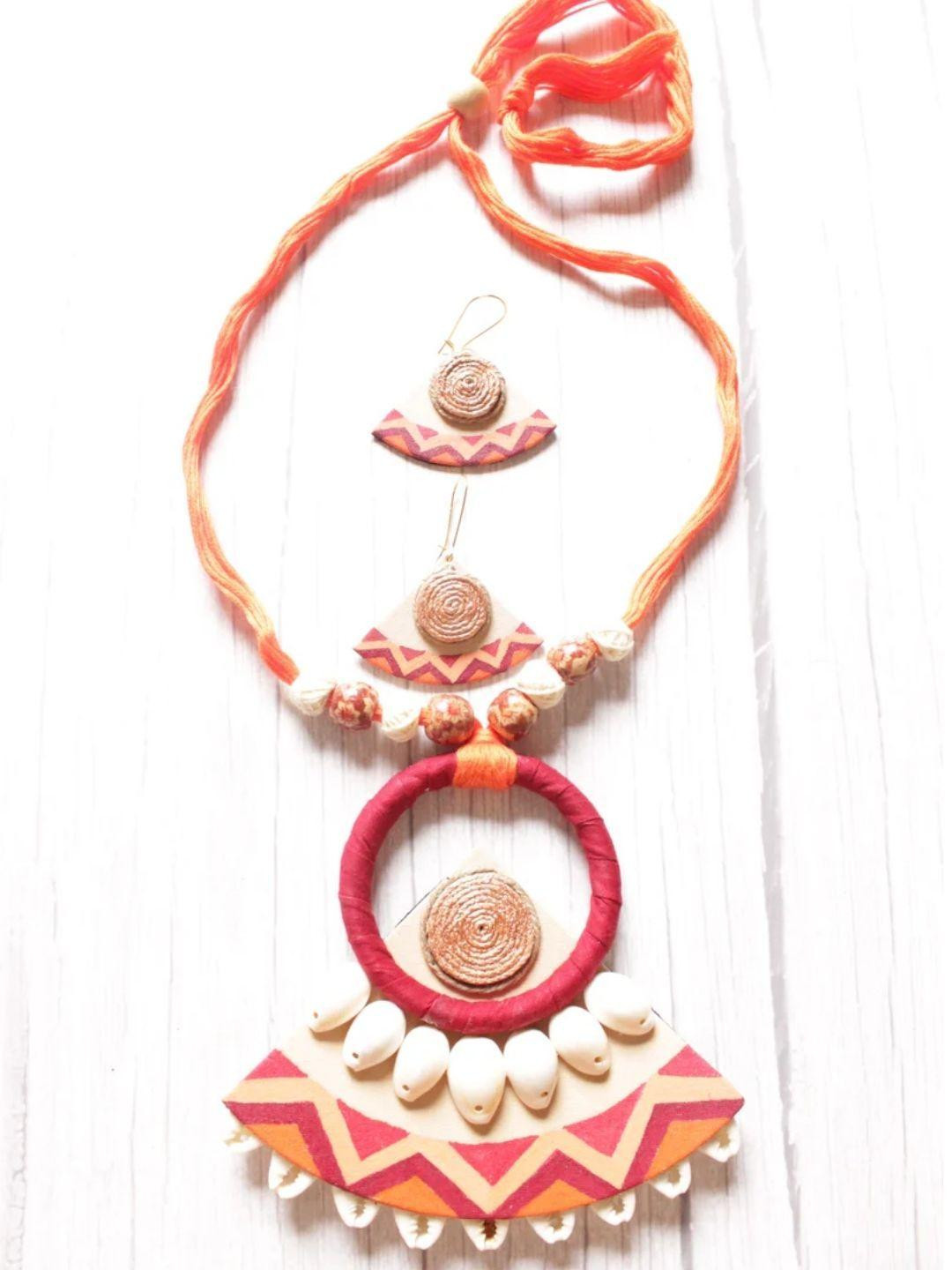 A Local Tribe Multicoloured Metal Necklace