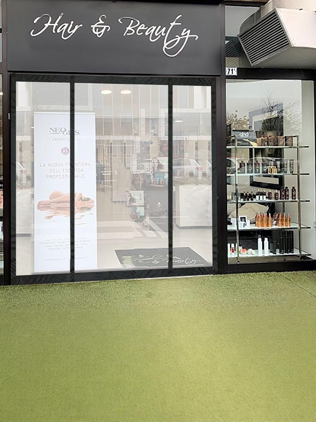 Stylista Transparent Insulated Magnetic Door Curtain - 94 x 106 inch - PVC thickness 0.3mm