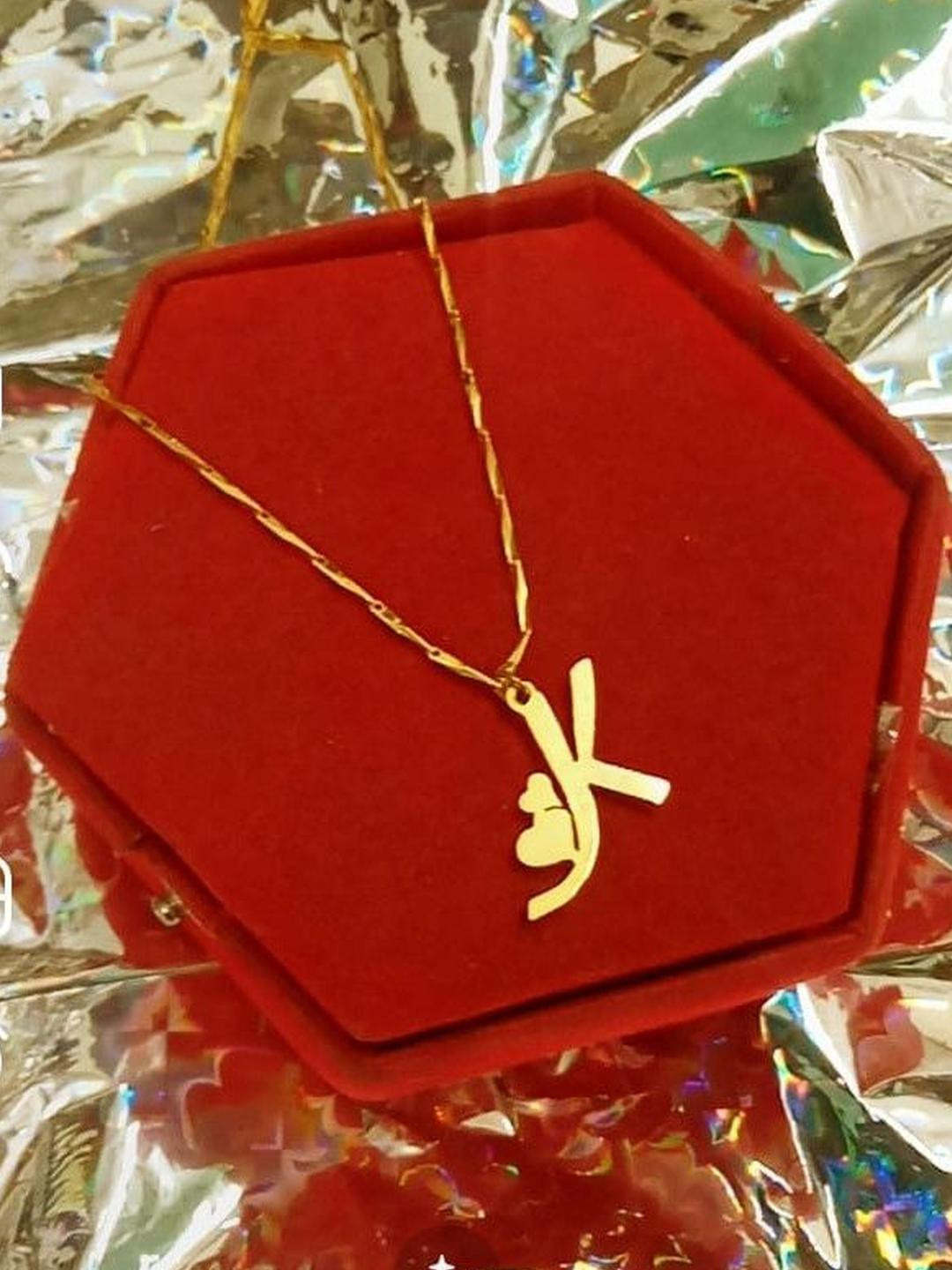 SR Export K,alphabet Pendant
