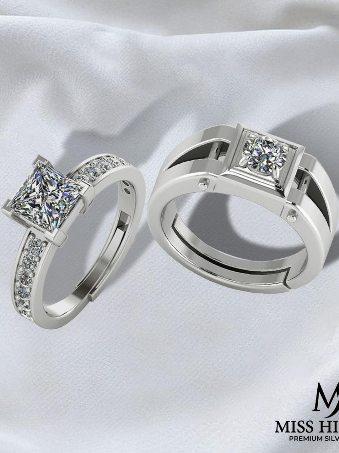 Miss Highness Adjustable Pure 925 Silver Gifting Ring