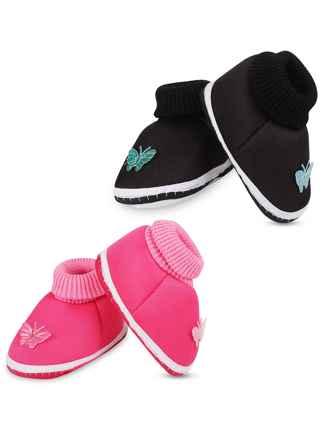 ASHISH TRADERS Unisex Kids Cotton Booties