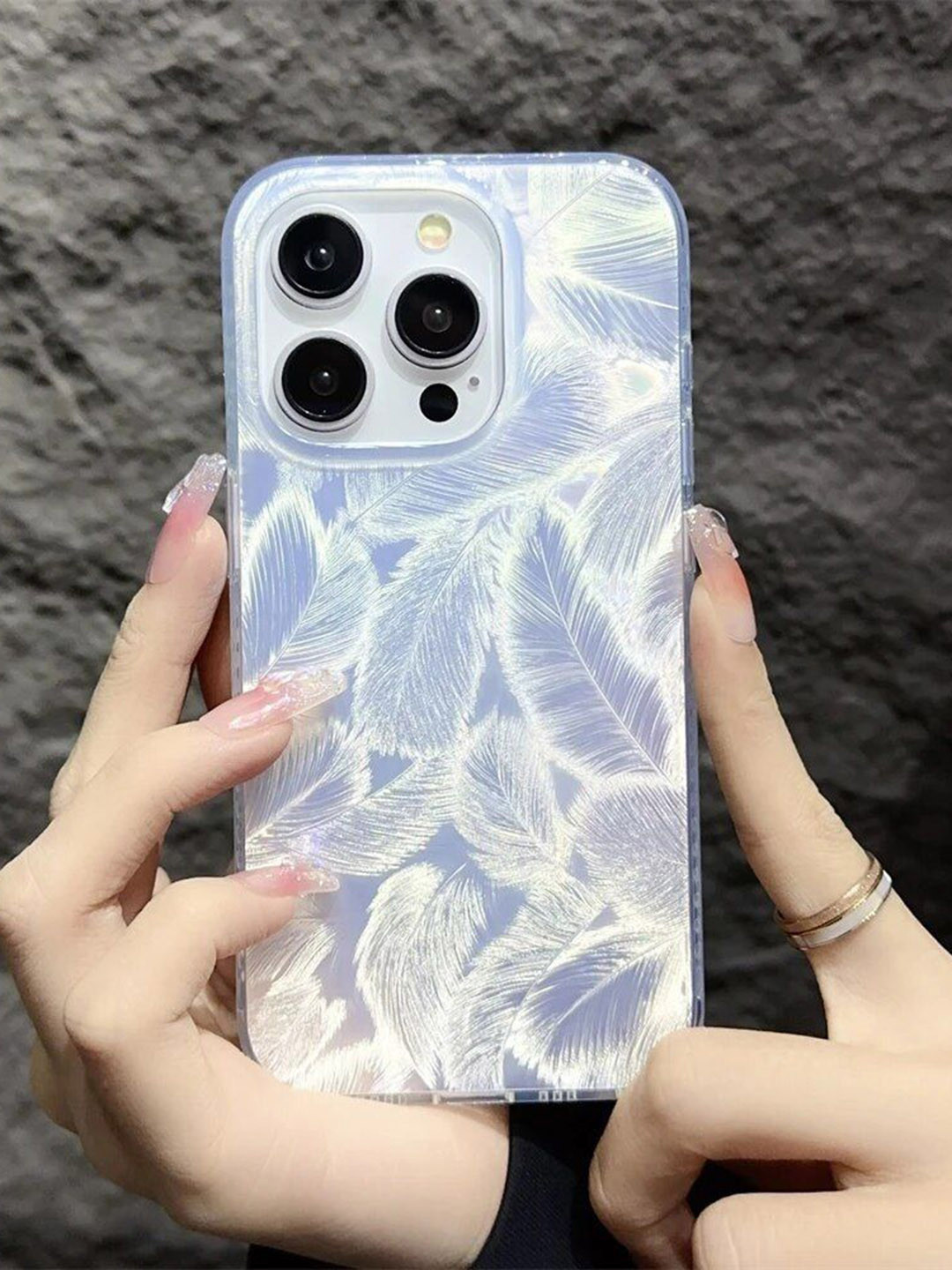 CASE CREATION Women iPhone 14 Quirky 3D Aesthetic Cute Trendy Bling Case Back Case