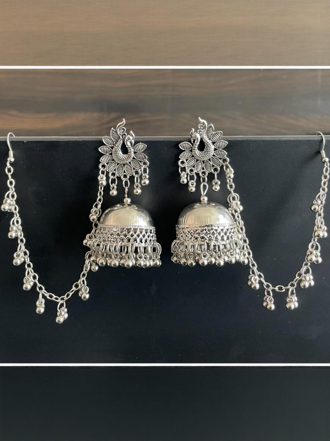 Mehpriye Contemporary Jhumkas Earrings