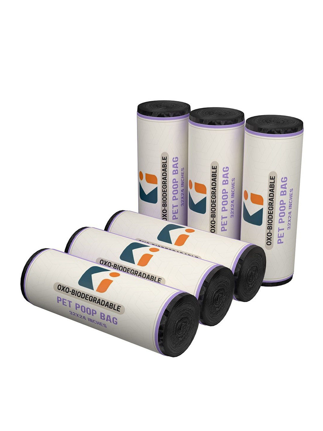 Kuber Industries Jumbo Size 90 Pcs Leak-Proof Dog Poop Bags