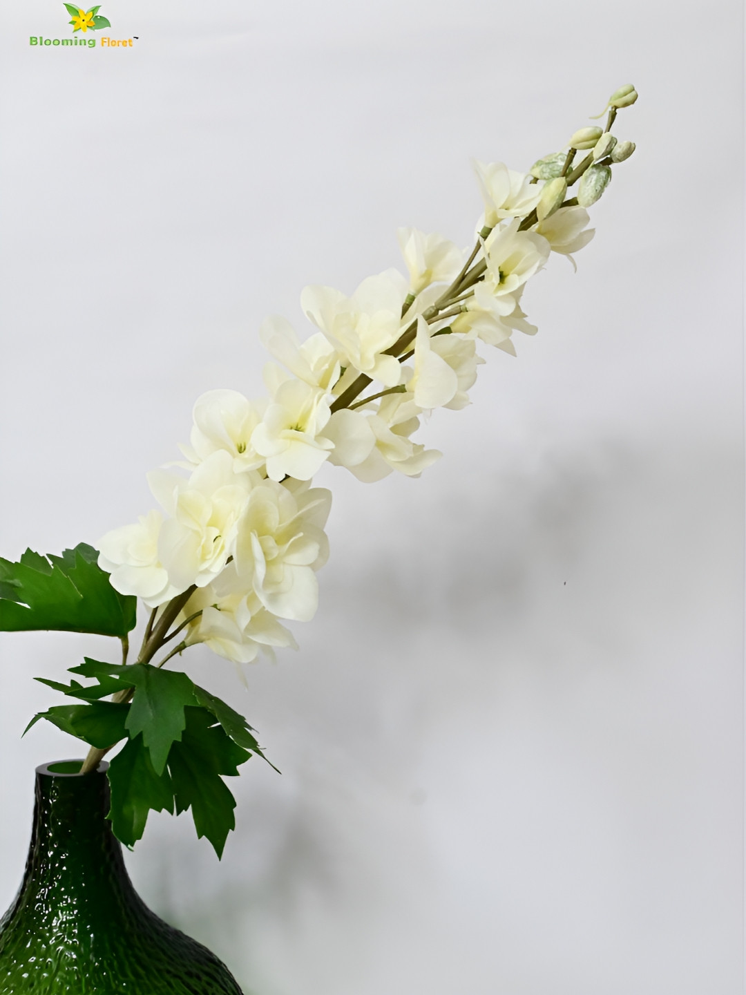 Blooming Floret Off White Delphinium Artificial Flower