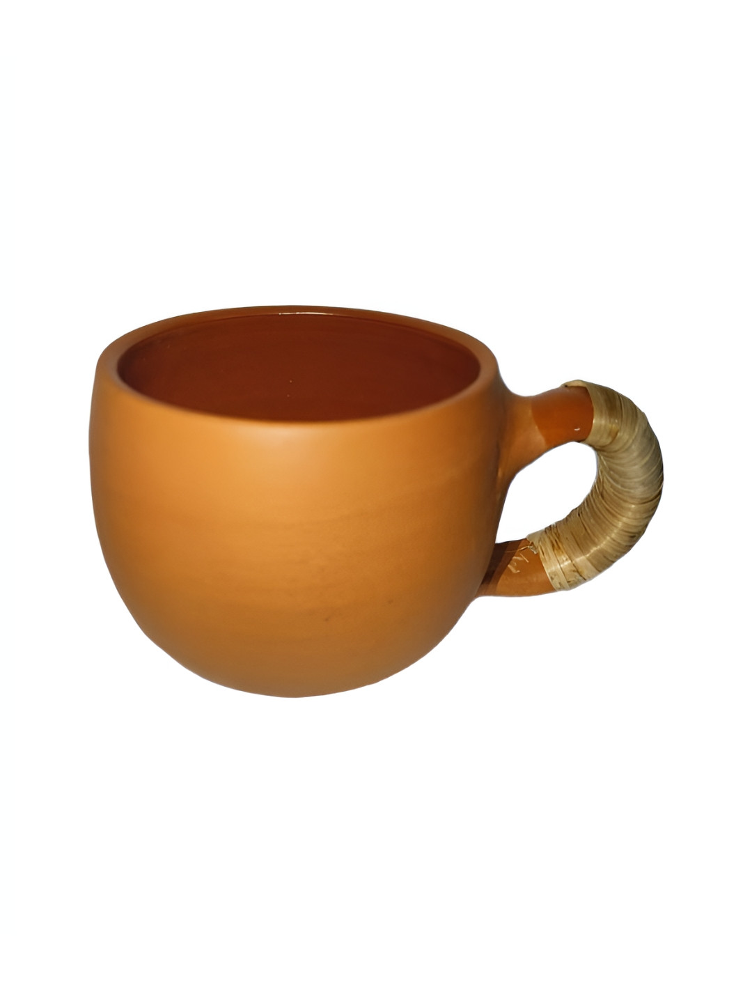 Rare Planet Brown & Green Jute-Wrapped Ceramic Glossy Mug 240ml