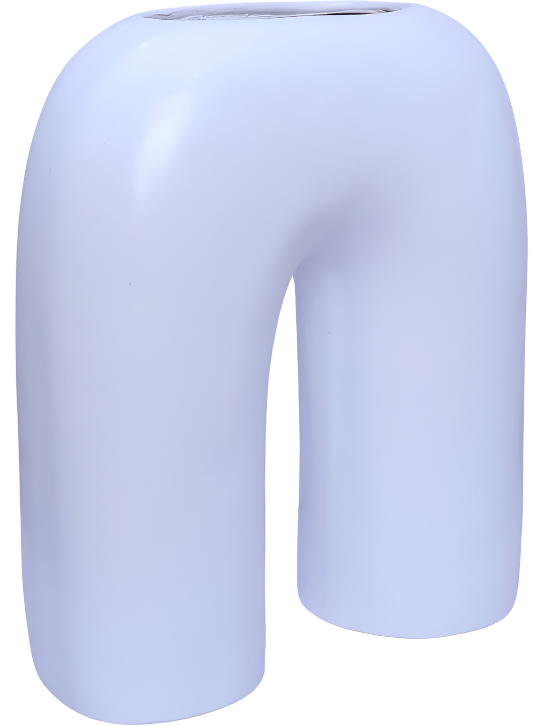 Aura Vase White Contemporary Vase