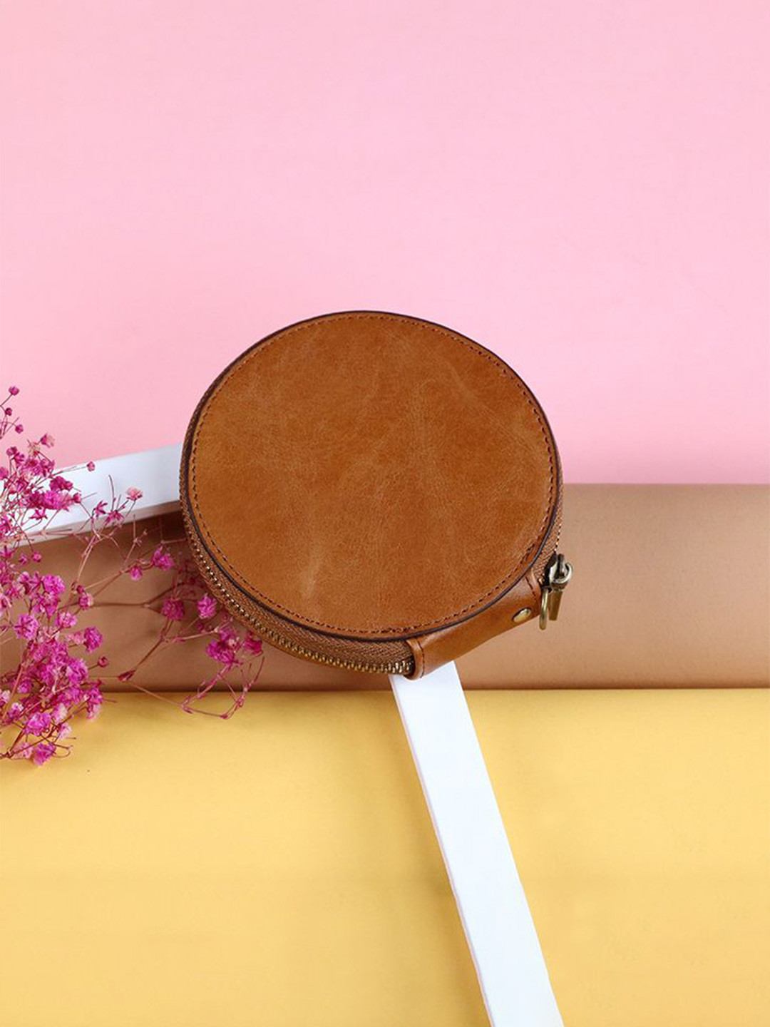 StyleCast x Revolte Men Solid Leather Zip Around Wallet