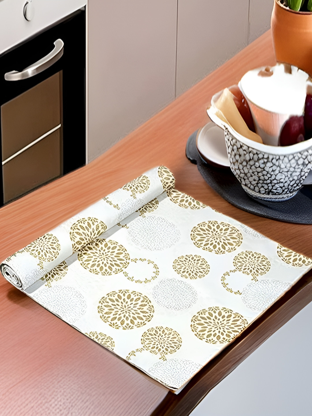 Aura White Water Resistant Shelf Liner Organisers