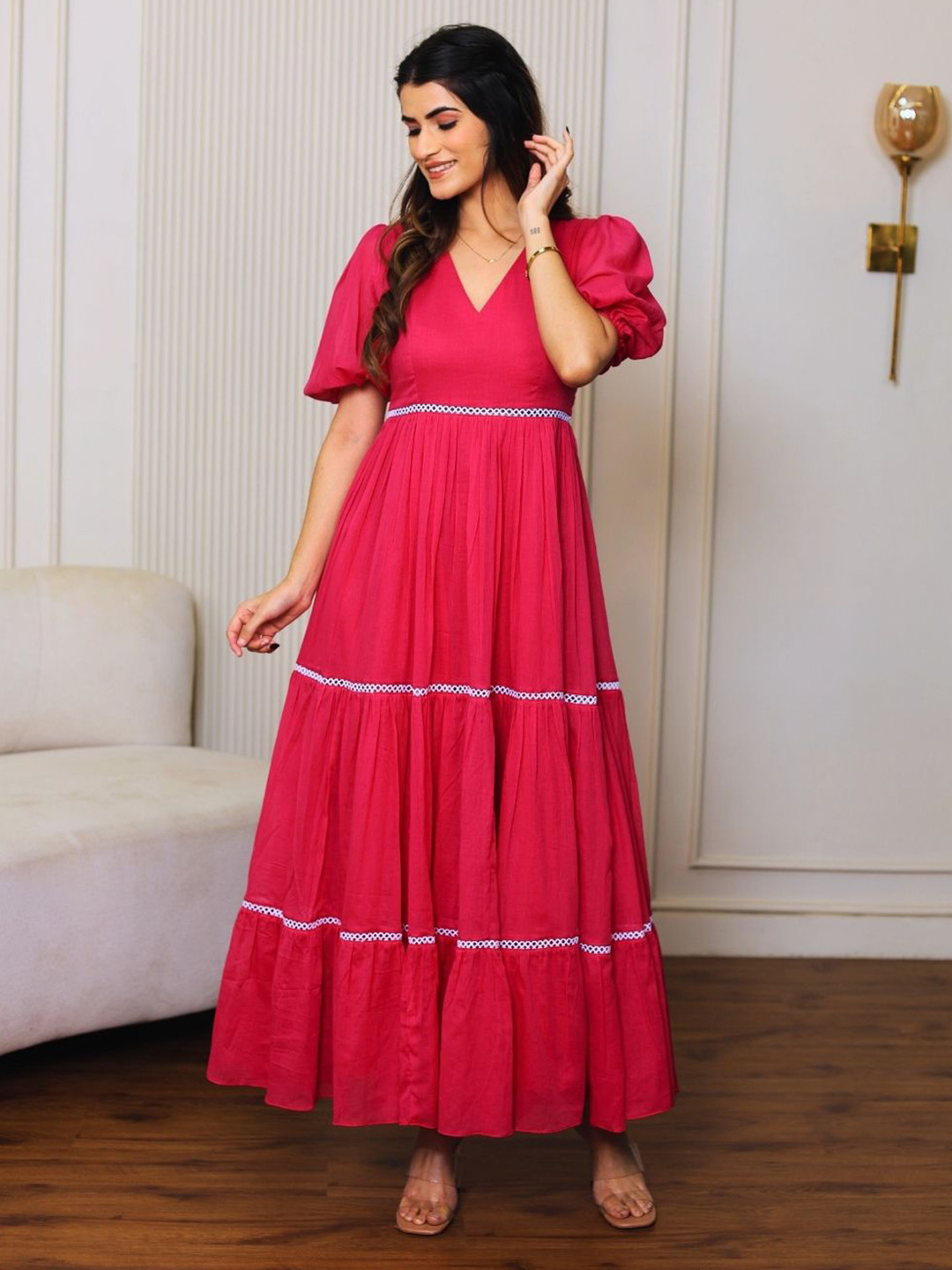 KAJODI When Life Gives Pink Dress