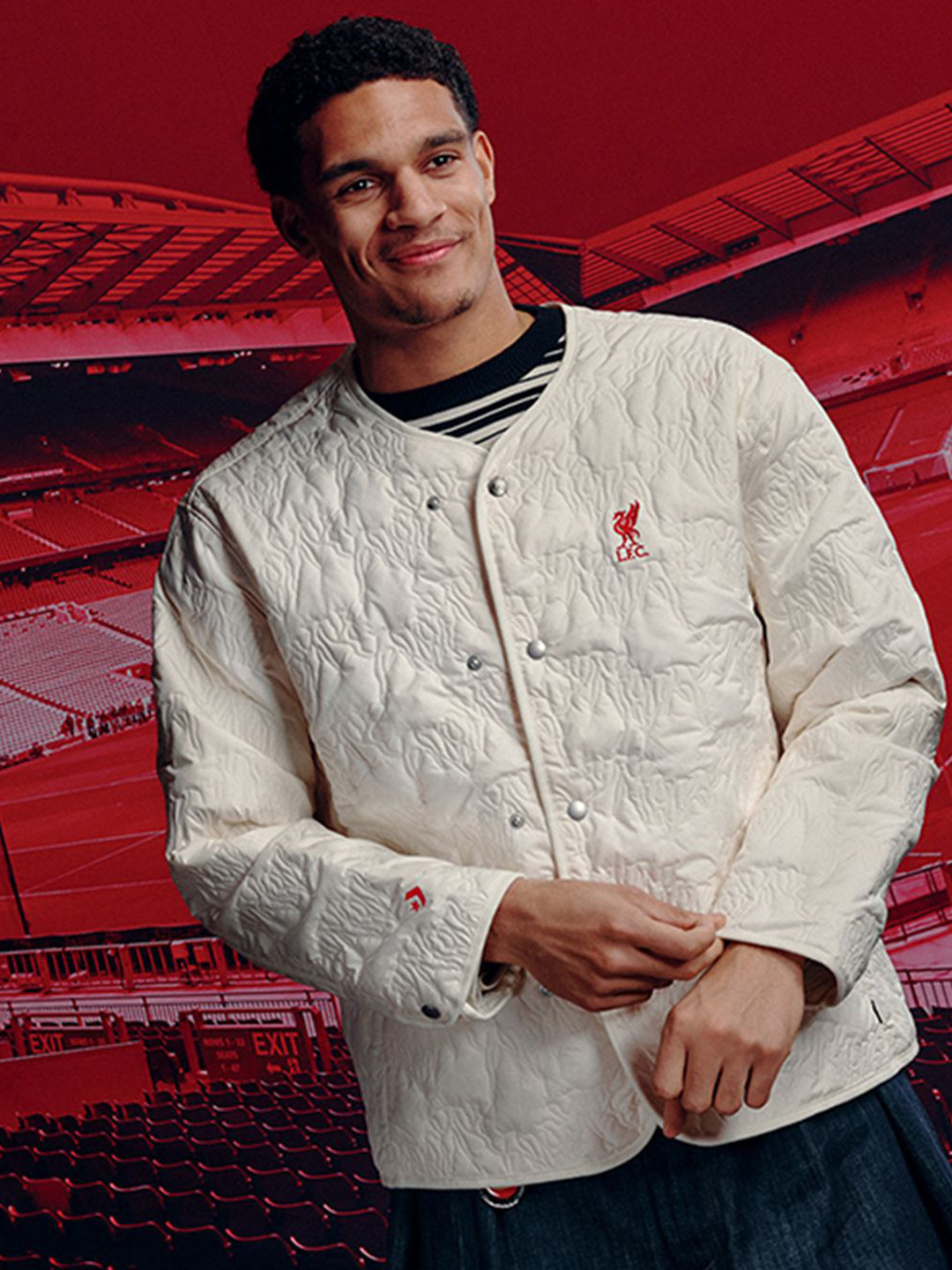 Converse Unisex Liverpool FC Malden Liner Jacket