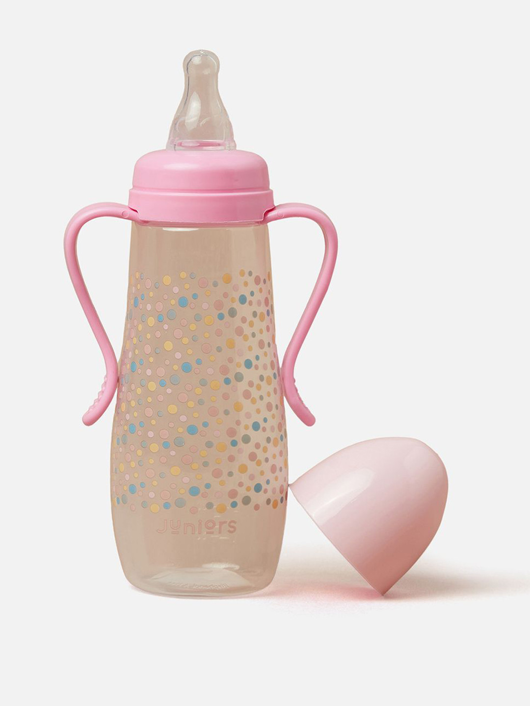Juniors by Babyshop Feeding Bottle With Easy Grasp Handles - 300 ml