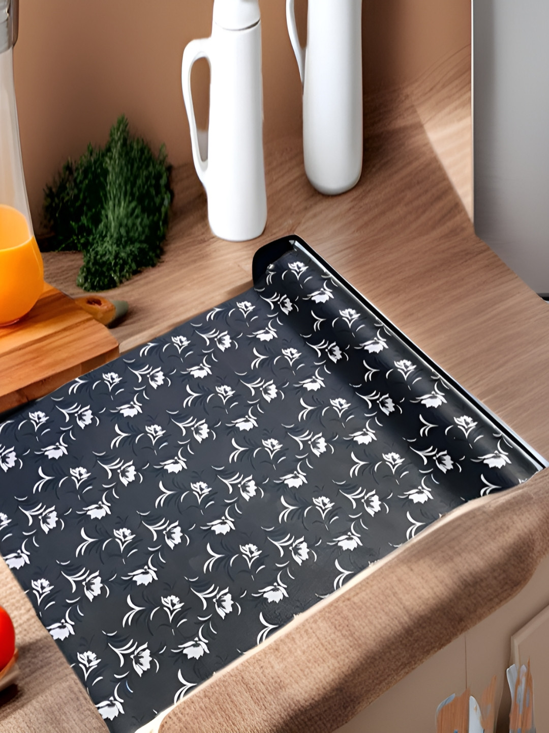 Aura Burgundy Water Resistant Shelf Liner Organisers