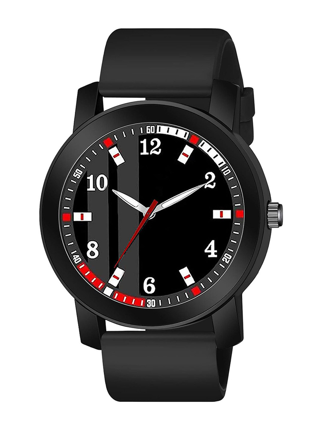 CSAMON Men Dial & Straps Analogue Watch Pado BLK PATA D 804 BLK_SH