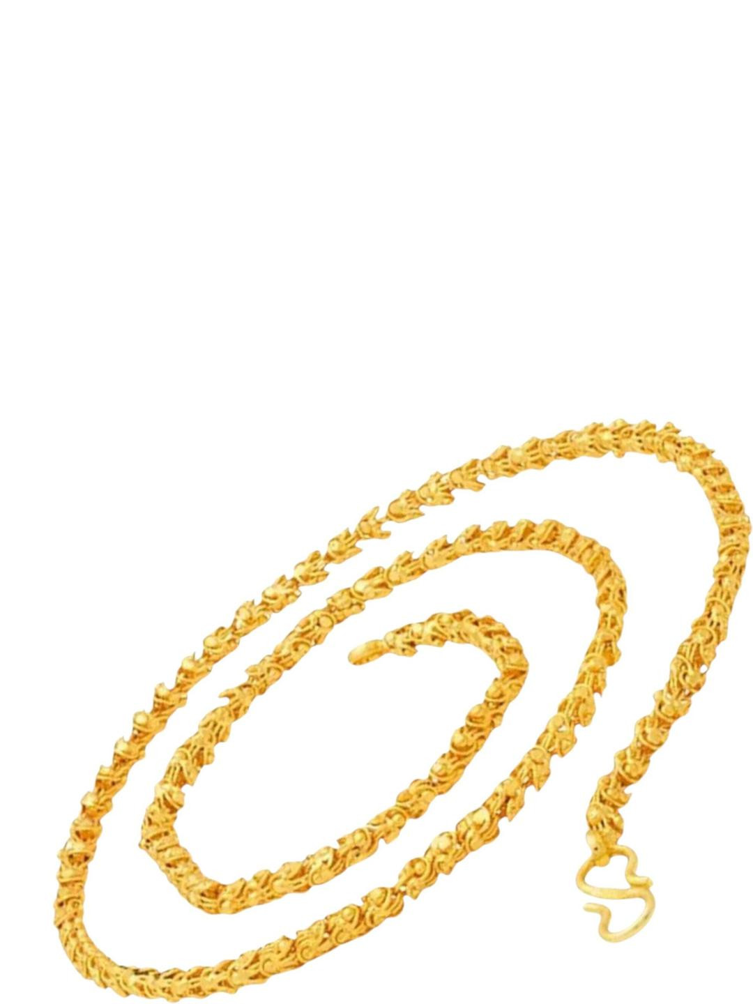 CHARMS Gold-Plated Alloy Necklace set of 2