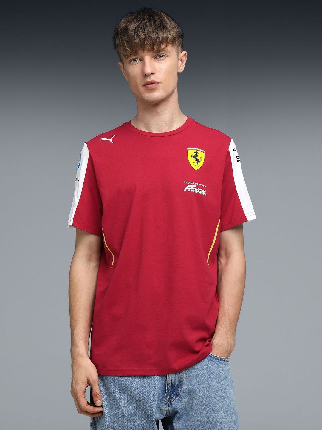 PUMA Motorsport Scuderia Ferrari LMH Replica Cotton T-Shirt