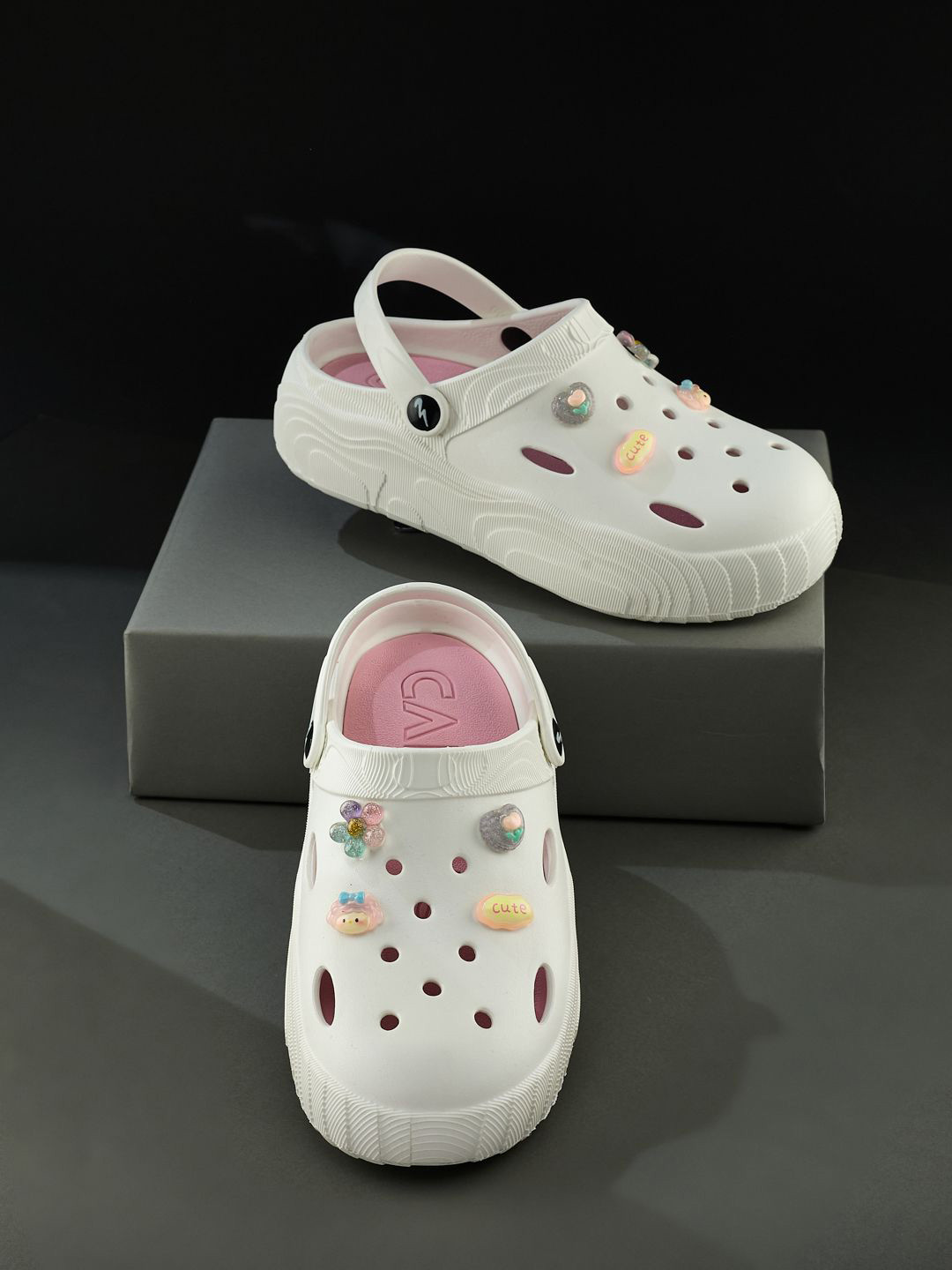 Campus Women GCW-7003 Self Design Clogs Flip Flops