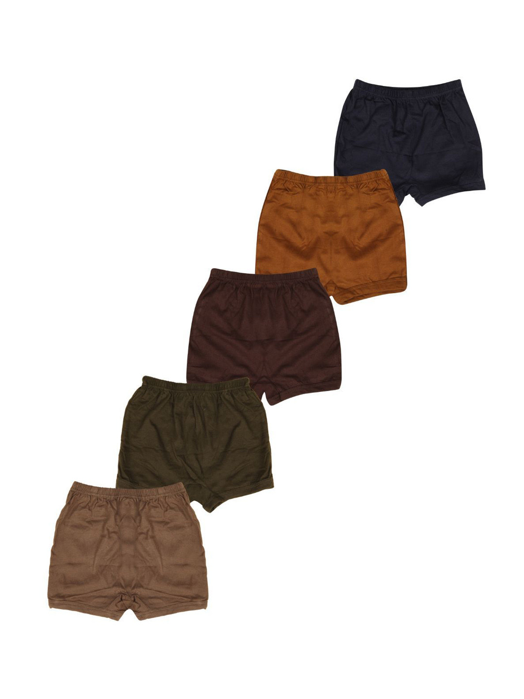 VIRUKSHAM Infants Girls Pack Of 5 Mid-Rise Hipster Briefs VH 500 Ramvi dr 0-6m-5p