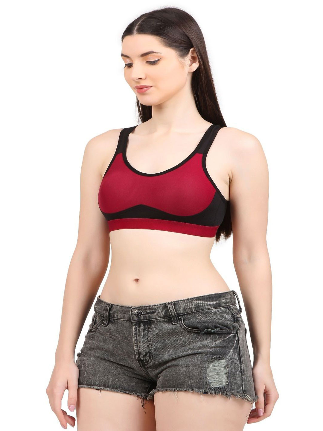 EMPISTO Pack Of 2 Colourblocked Full Coverage Underwired Bra