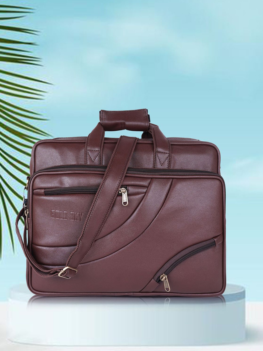 GOLD SKY UrbanPro Men Solid Expand Messenger Bag