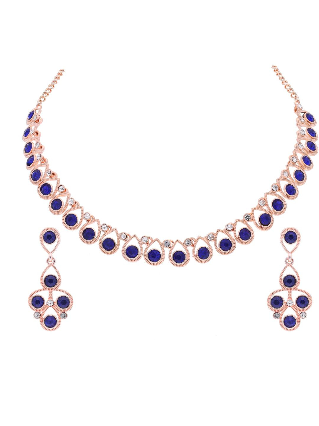 Anouk Gold-Plated 1 choker with 1 pair of earring