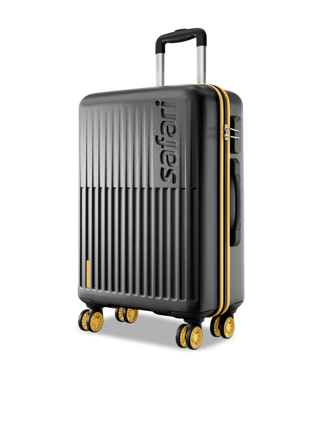 Safari Astra Neo Textured Hard Sided 8 Wheels Large Check-In Trolley Bag