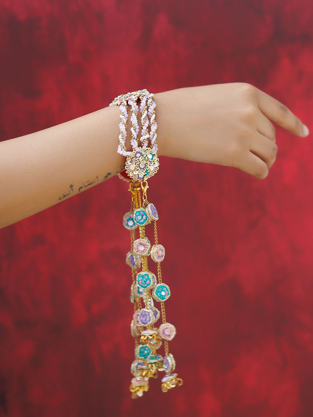 Kanyaadhan Women Ethnic Wraparound Bracelet