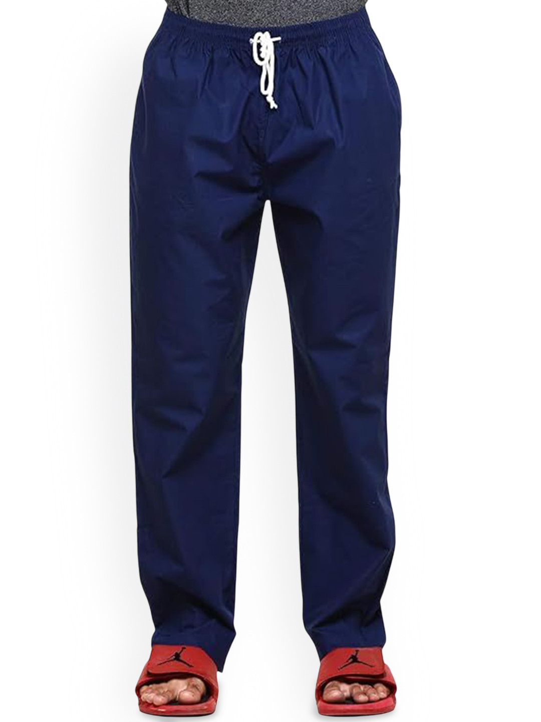 Twist99 Men Plus Size Linen Cotton Regular Fit Trouser
