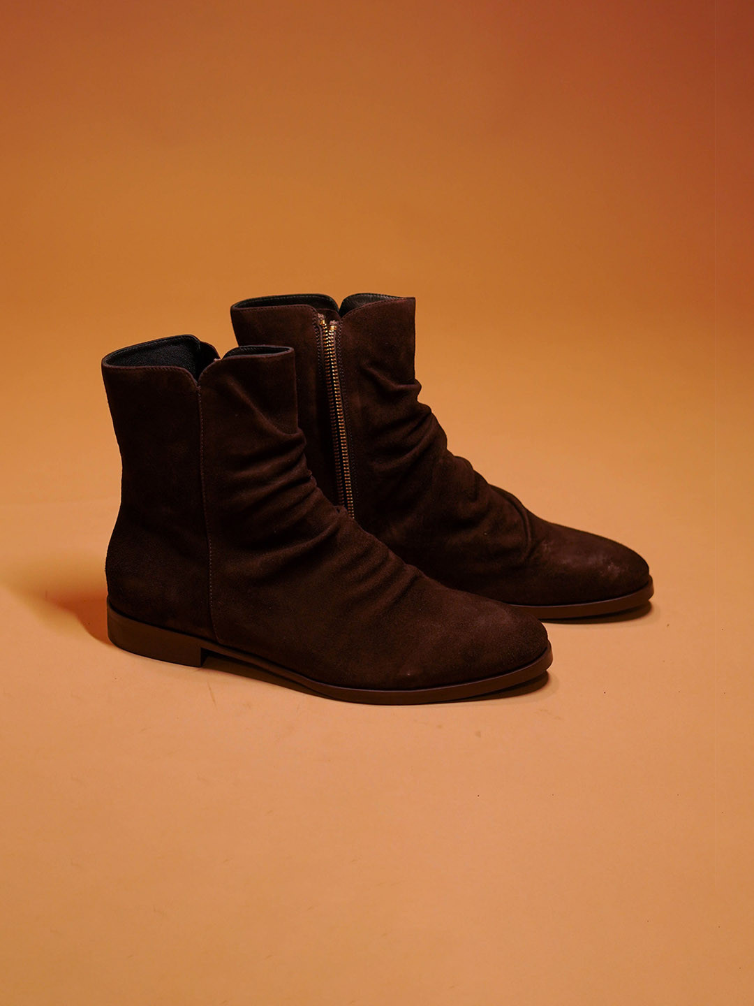 dmodot Sprazzo Verdo Block-Heeled Chelsea Boots