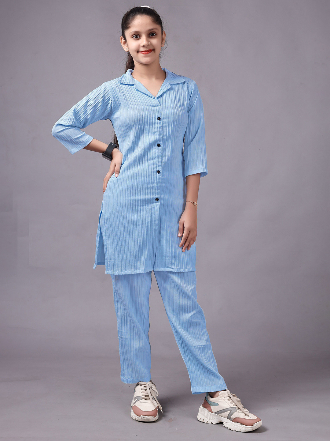 kachhot Girls Tunic with Trousers