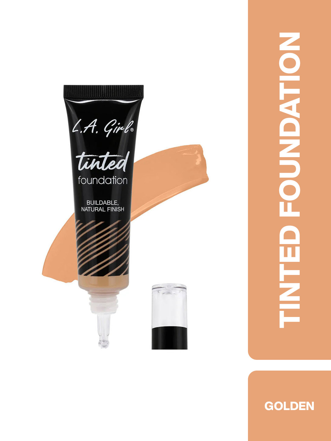 L.A Girl Buildable Natural Finish Tinted Foundation 30 ml - Golden