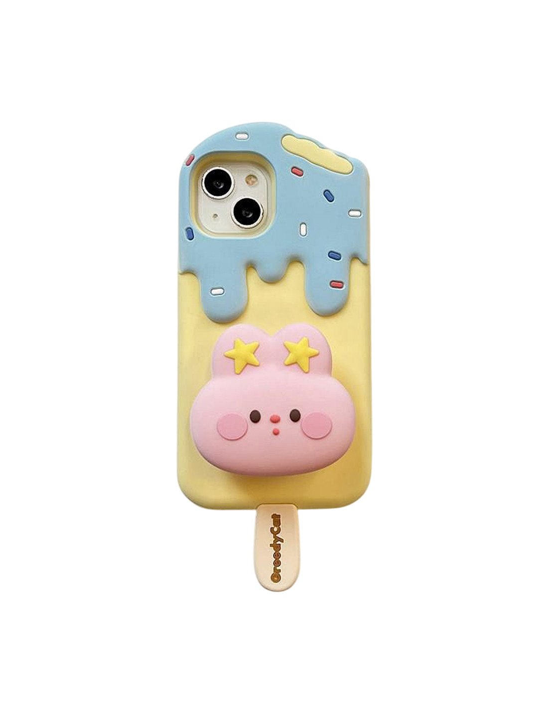 CASE CREATION iPhone 13 Pro 3D Ice Cream Cartoon Bumper Case