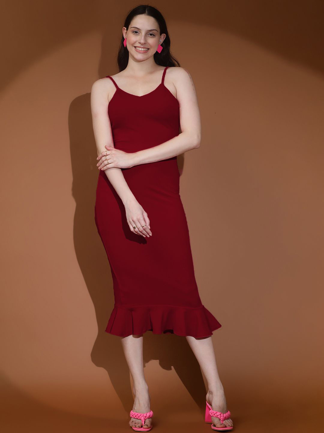 Stylecast X Kotty Women Bodycon Midi Dress