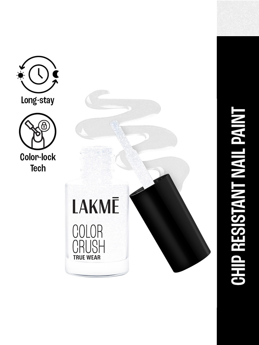 Lakme True Wear Color Crush Chip Resistant & Long Lasting Vibrant Nail Polish 6ml - 14