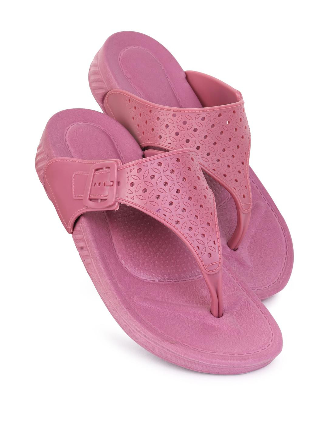 DRACKFOOT Women Multi EVA Thong Flip-Flops