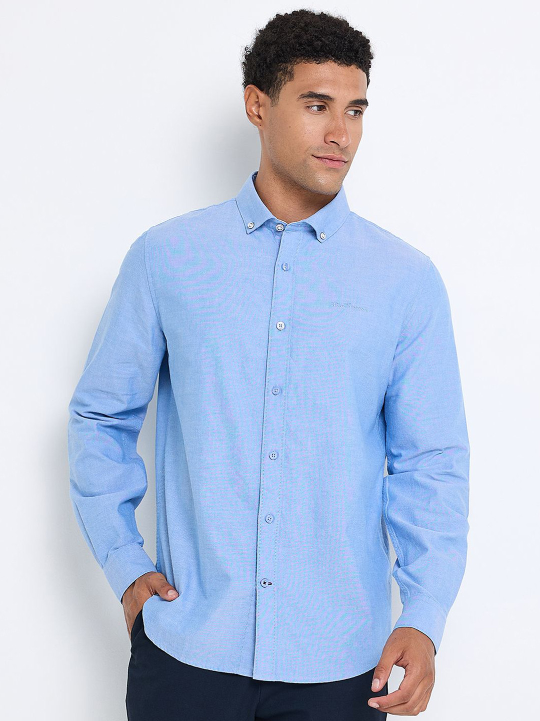 BEN SHERMAN Button Down Cotton Shirt