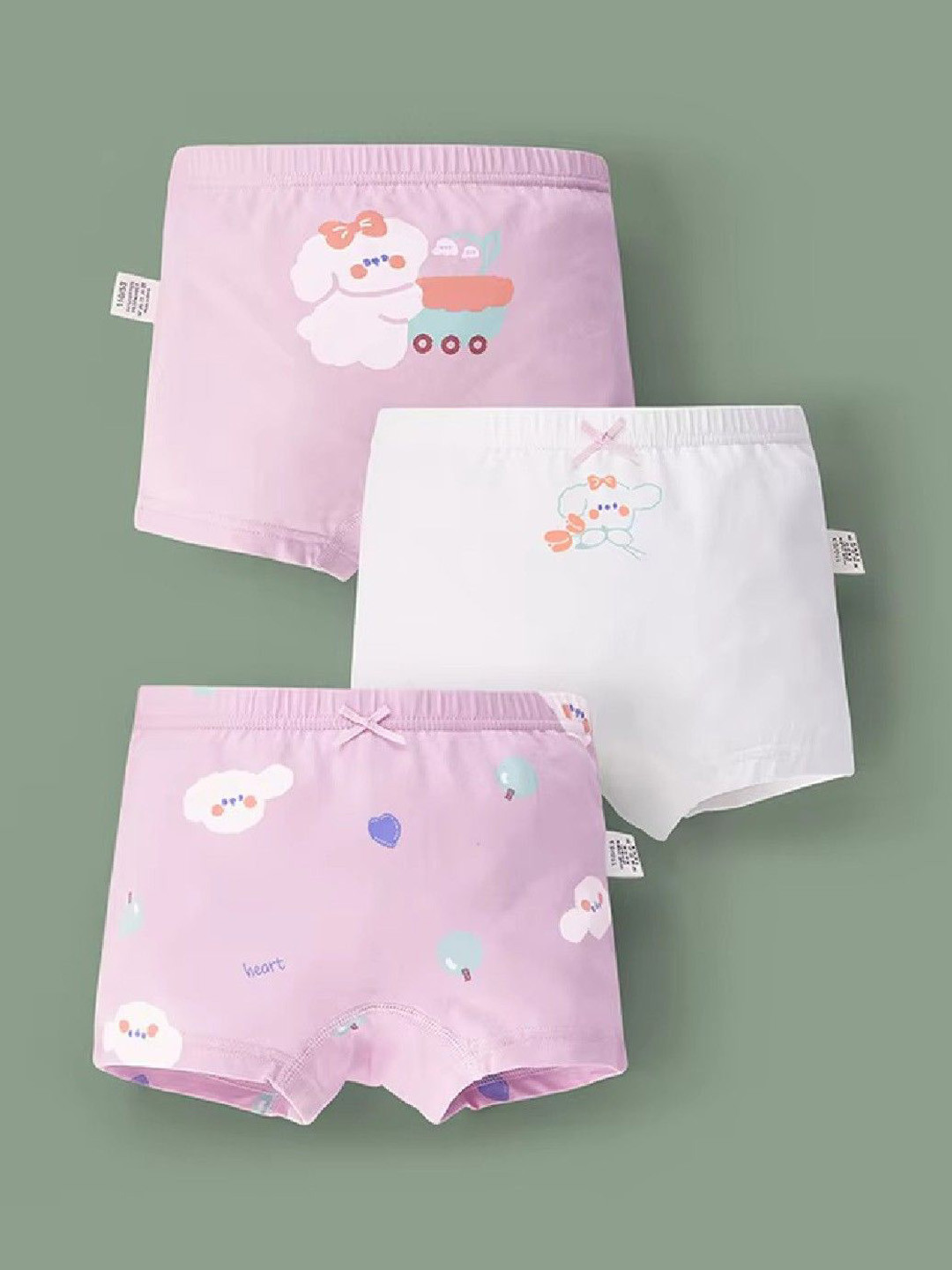 Poftik Girls Pack Of 2 Assorted Cotton Boxer Briefs-1BOX_GIRL_PANTY_120_PINK-BOX__A4