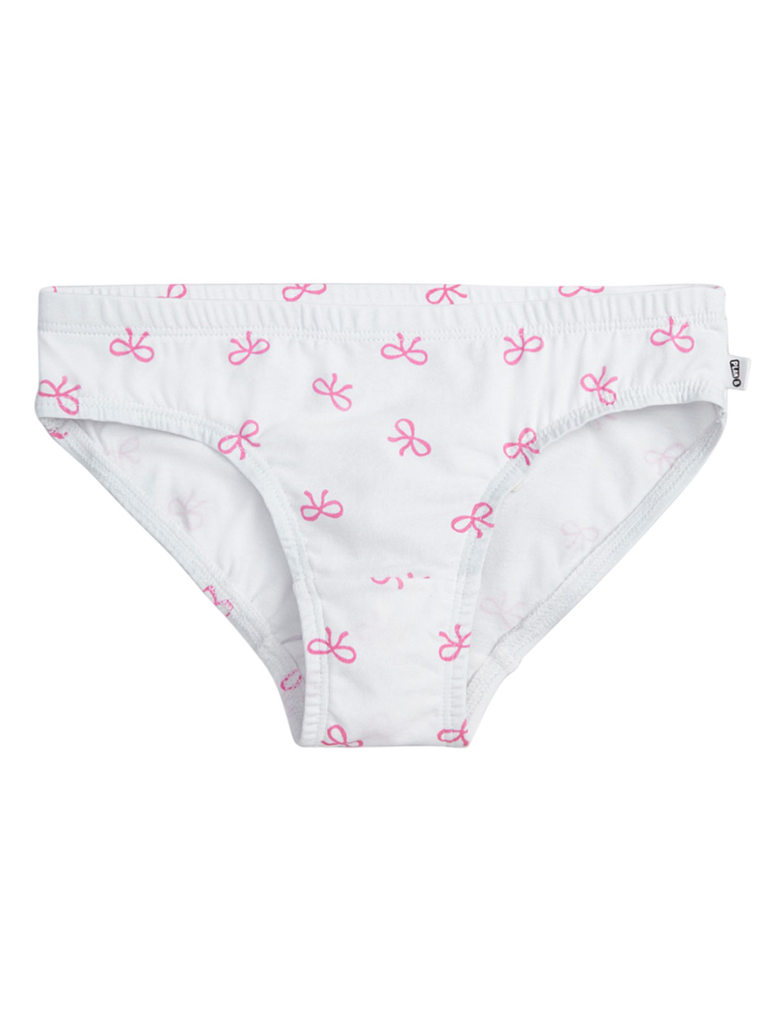 You Got Plan B Girls Printed Cotton Briefs + UGLW-Bows-8-10